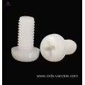 M8 M10 white nylon plastic machine screw